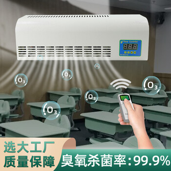貴州臭氧發生器廠家學校幼兒園空氣凈化殺菌消毒機