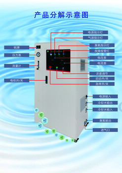貴州臭氧發生器廠家CF-ESFTT-200A300A臭氧殺菌消毒機