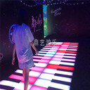 网红地板钢琴高人气室内娱乐项目