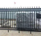 小区围墙铁艺围栏A珠海小区围墙锌钢铁艺护栏栏杆厂家