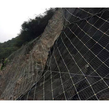 晋中山体护坡防护网危岩公路两侧护坡固土网拦石网主动边坡防护网
