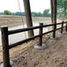 广西百色景区水泥护栏河边桥梁仿木混凝土栏杆仿藤护栏生产厂家