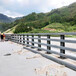 四川乐山钢制桥梁护栏大桥防撞护栏钢板切割铸钢立柱来图定制