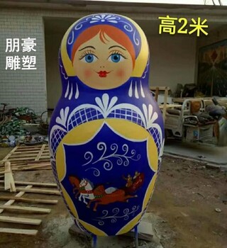 幾何夢娃雕塑類型-景觀抽象人偶公仔-仿真加工夢娃雕塑制造廠家