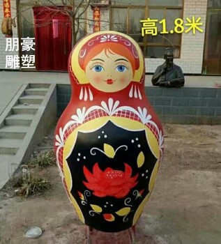 幾何夢娃雕塑類型-景觀抽象人偶公仔-仿真加工夢娃雕塑制造廠家