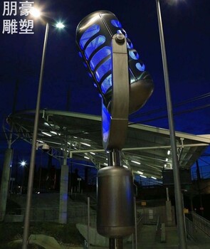 話筒雕塑生產(chǎn)生產(chǎn)-大型標(biāo)識-靜態(tài)話筒雕塑街景生產(chǎn)
