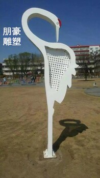 大型銅仙鶴雕塑公司制作-發(fā)光元素定價(jià)-城市銅仙鶴雕塑擺件
