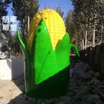 城市玉米雕塑摆件生产-室外案例制作-玉米雕塑生产生产