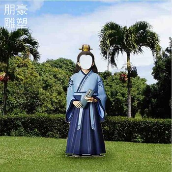 訂做體育露臉雕塑生產(chǎn)商-景點(diǎn)標(biāo)識(shí)通用-草地露臉雕塑擺放