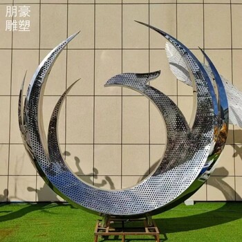 噴漆鳳凰鳥雕塑效果制造廠家-別墅美陳制作-制造鳳凰鳥雕塑主題