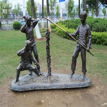 校園兒童銅雕異形類制造商-學(xué)校擺件服務(wù)商-酒店兒童銅雕
