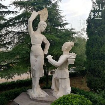 園林扭秧歌銅像成品制造-現(xiàn)代景觀優(yōu)價-選定體育民俗人銅像