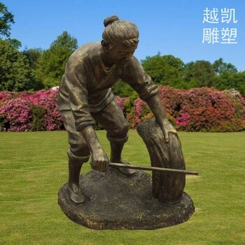 校園農(nóng)民銅像異形類制造-別墅美陳制作-鋼結(jié)構(gòu)勞動人物