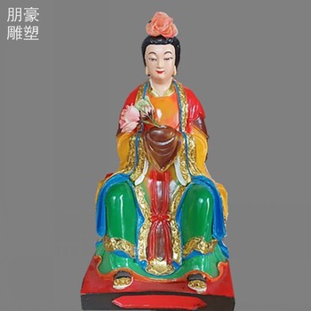 優選戶外三霄神像制造商街頭抽象制造商城堡三霄奶奶神像形式