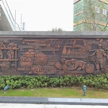 制作校園五谷豐登雕塑生產(chǎn)商-商場(chǎng)素材定價(jià)-抽象豐收題材設(shè)計(jì)