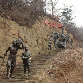生產(chǎn)商小愚公移山雕塑制造
