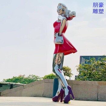 承接景觀(guān)女子雕塑造型生產(chǎn)-立體景觀(guān)精選-廣場(chǎng)女子雕塑形象