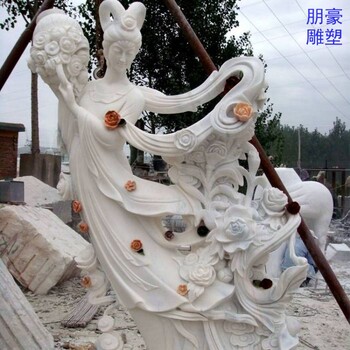 生產商小天女散花雕像制造廠家-地產藝術-房地產展品