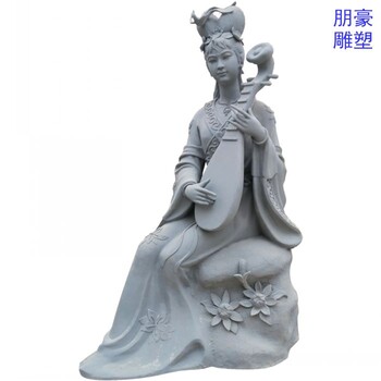 生產商小天女散花雕像制造廠家-地產藝術-房地產展品