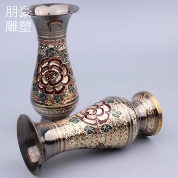 訂做花瓶銅雕主題制造商-校園異形類制造-戶外花瓶銅雕小品