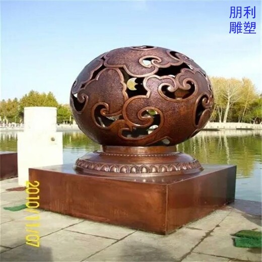 制作廣場景觀圓球雕塑價(jià)格-商業(yè)街主題訂做-街頭圓球雕塑美陳