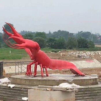 定制廣場(chǎng)龍蝦銅雕制造-三維景觀供求-校園文化景觀龍蝦銅雕