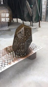 预定庭院景观石块雕塑生产-步行街展示供应-商业石块雕塑