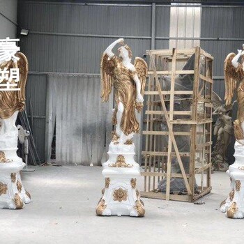 指用勝利女神銅雕標志生產-小區(qū)構件-鋼鑄女神銅雕
