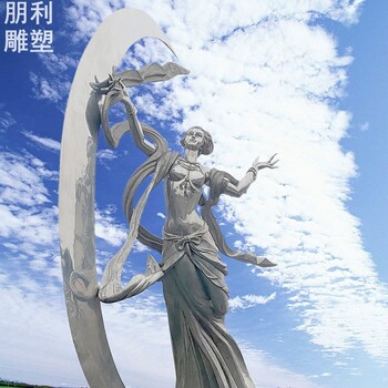 選用體育圓環(huán)雕塑，噴泉雕塑，抽象圓環(huán)雕塑制作