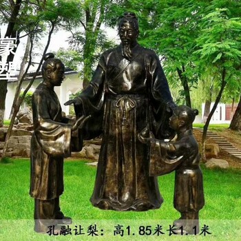 制造商景觀書童銅雕生產(chǎn)-歐式花園供需-抽象書童銅雕