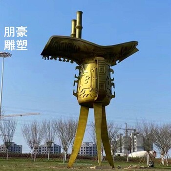 供求景觀酒爵銅雕工程價(jià)格園林銅雕金屬酒爵銅雕制作