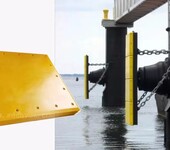 塑料防冲挡板码头聚乙烯护舷贴面板耐磨港口码头船舶停靠