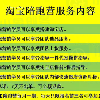 淘寶電商，無(wú)貨源創(chuàng  )業(yè)項目，全程陪跑托管模式，自然流量無(wú)需推廣