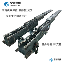 廠家為您量身定制雙伸位伸縮貨叉_免費非標設計提供3D支持圖片