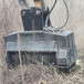 宏苹销售1米长度碎木机市政园林用挖掘机开荒机杂草碎木机