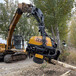 银川采购多台挖掘机伐木机园林树木砍伐机