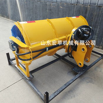 宏蘋(píng)定制鐵路掃雪機1米2長(cháng)滾刷掃雪機積雪清理除雪機