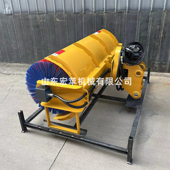 宏蘋(píng)定制鐵路掃雪機1米2長(cháng)滾刷掃雪機積雪清理除雪機