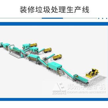 河北沧州装潢垃圾分离设备报价及案例中意