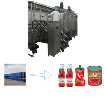 番茄酱调配分装线设备番茄沙司生产线加工设备