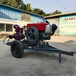 济南8寸10寸排水泵应急排涝柴油拖车款抽水泵园林农用灌溉抽水机