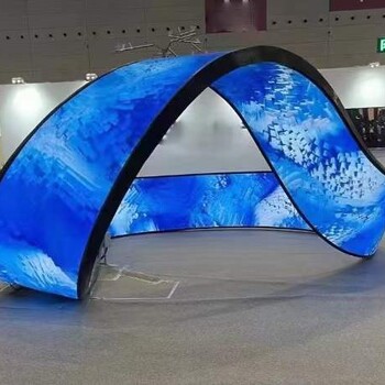 輝煌異形LED顯示屏，球形屏，圓柱屏，餅型，圓柱定制
