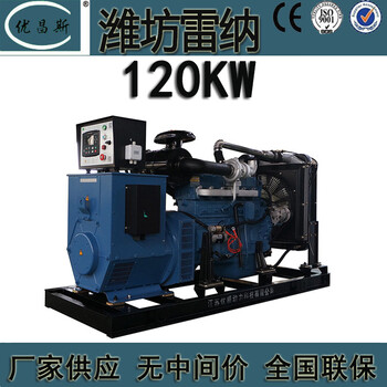 120kw濰坊雷納柴油發(fā)電機組養(yǎng)殖場備用電源R6105IZLD