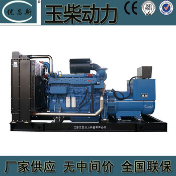工厂销售广西玉柴1000kw柴油发电机组YC6C1520-D31