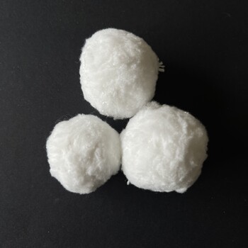 玉林市纖維球濾料35/50/80mm規(guī)格親水疏油型纖維球