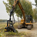 宏苹销售挖掘机伐木机全自动伐木机械林场伐树机