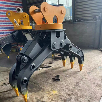 宏蘋液壓抓鋼機(jī)旋轉(zhuǎn)抓鋼機(jī)和夾木器的不同