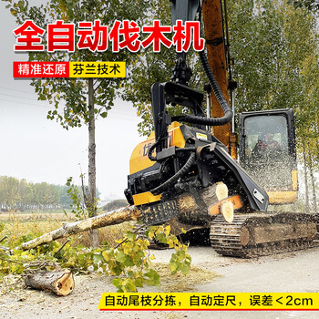 宏蘋(píng)銷(xiāo)售超級(jí)伐木機(jī)液壓旋轉(zhuǎn)去側(cè)枝伐木機(jī)挖掘機(jī)抱夾鋸