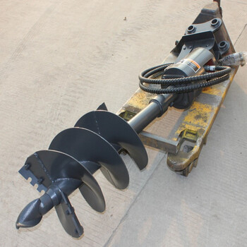 宏苹销售多型号螺旋钻机光伏建设引孔机120挖机螺旋钻机