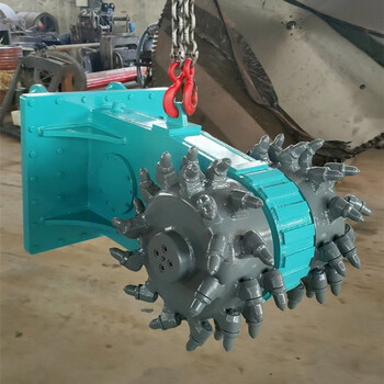 宏蘋銷售橫向銑挖機(jī)水泥路面銑挖頭墻壁修磨鑿毛機(jī)